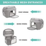 Dog Backpack Breathable Pet Carrier Bag Travel Airline Approved Transport Bag For Small Dogs - Image 3