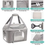 Dog Backpack Breathable Pet Carrier Bag Travel Airline Approved Transport Bag For Small Dogs - Image 4