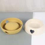Dog Food Dispenser Cat Food Bowl Drinker for Cats Dog Feeder Waterer - Image 4