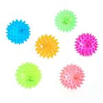 Flashing Light Up Lovely Dog Puppies Cat Pet Hedgehog Ball Rubber Bell Sound Ball Creative Funny - Image 2