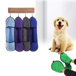Pet Dog Bath Towel Microfiber Ultra-Absorbent Cat Small Dogs Drying Towel Blanket with Pocket - Image 2