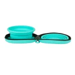 Silicone Folding Case for Pet Travel Bowl 18oz Zipper Bag
