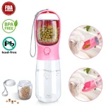 Portable dog water bottle